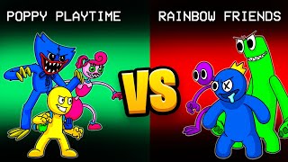 Rainbow Friends vs Poppy Playtime Mod in Among Us [upl. by Rahab]