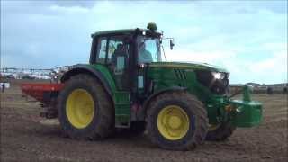 John Deere 6150M amp Rauch Axis 401 Demoagro [upl. by Adnole]