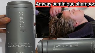 satinique hair fall control shampoo  satinique shampoo review  amway satinique shampoo [upl. by Anivram]