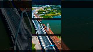 Großbaustelle an der Leverkusener Brücke baustellen nrw [upl. by Iclek937]