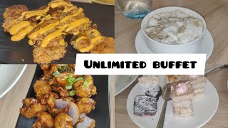 Soy street vashi buffet  Unlimited buffet Navi Mumbai  Cheap and Best food [upl. by Luapleahcim]