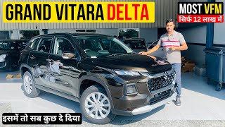 2022 Maruti Grand Vitara Delta Variant Most VFM priced at Rs 1190 Lakh  सबसे ज्यादा यही बिकेगा [upl. by Piane]