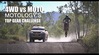 4WD vs MOTO Motologys Top Gear Challenge [upl. by Bathilda245]