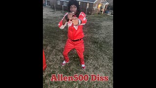 MCAHVILLE THE FINET • Compete Allen500 Diss Official Audio NEW 2024 [upl. by Essyle507]