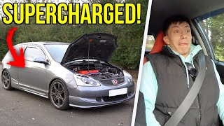 400BHP SUPERCHARGED EP3 CIVIC TYPE R INSANITY [upl. by Vidovic269]