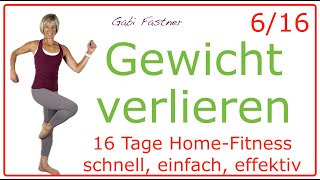 616 🔺 40 min Gewicht verlieren mit KraftausdauerTraining  ohne Geräte im Stehen ca 400 Kcal [upl. by Ailegna]