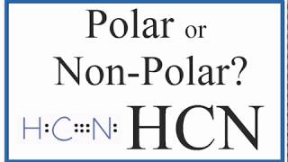 Is HCN Polar or Nonpolar [upl. by Alenoel]