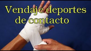 🥊Vendaje manos deporte de contacto🥋 [upl. by Romonda655]