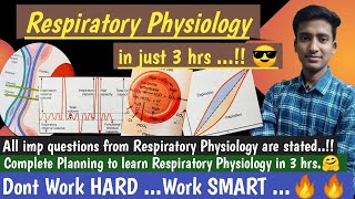 Respiratory Physiology in 3 hrs  Physiology in less time hindi  Ashish Agrawal [upl. by Egduj348]