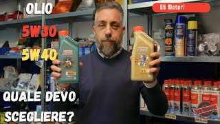 Devo utilizzare un olio 5w30 o uno 5w40 Vediamolo insieme [upl. by Cocks21]