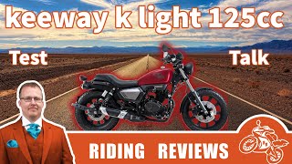 keeway k light road test [upl. by Pinter]