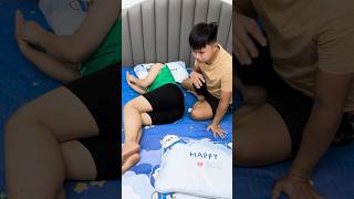 Revenge in your sleep 😂🤣Daily life of a couple trending funny couple tiktok natuanfamilyi [upl. by Rimaj574]