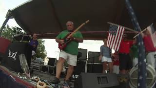 TAZZ Band performing quotplay that funky musicquot Castalia 4th of July Celebration 2014 [upl. by Eedebez]