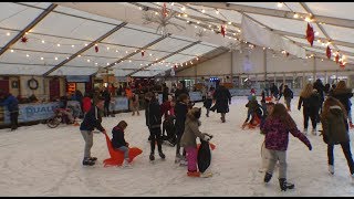 Schaatsplezier op IJsbaan Onwijs  Rozenburg 2017 [upl. by Jillene201]