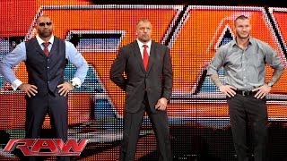 The Shield issues an ultimatum Raw April 21 2014 [upl. by Erodoeht286]