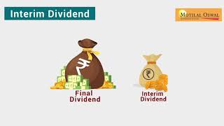 Learn about what is Interim Dividend  Motilal Oswal [upl. by Lairret]