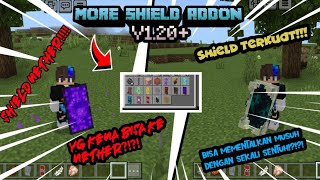 Baru nih Addon More Shield Minecraft pocket edition BURUAN COBA [upl. by Saree]