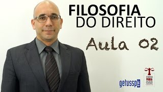 Aula 02  Filosofia do Direito  Filosofia do Direito e Conceito de Justiça [upl. by Ahsirpac]