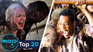 Top 20 Gruesome Walking Dead Deaths by Zombies [upl. by Cliff]