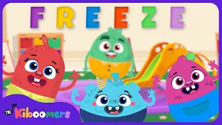 Lets Dance About our Feelings with Emotions Freeze Dance  The Kiboomers Preschool Songs [upl. by Nylatsirhc]