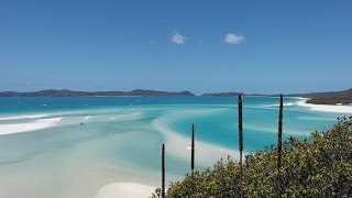 Whitehaven Beach  Whitsunday Island BEST BEACH IN THE WORLD [upl. by Karlee]