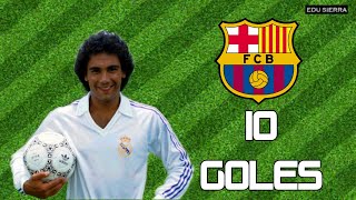 HUGO SÁNCHEZ ● Todos sus Goles al FC Barcelona en ElClásico [upl. by Jowett468]