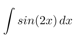 Integral of sin2x substitution [upl. by Secilu]