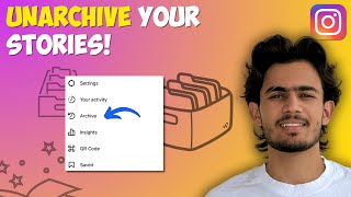 How To Unarchive Instagram Stories UPDATED [upl. by Aidul]