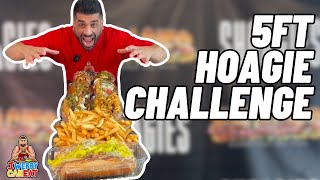 5FT HOAGIE CHALLENGE  SHOAGIES  MCKINNEY TX [upl. by Danita]