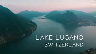 Lake Lugano 4K Mavic drone [upl. by Rhine413]