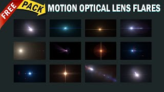 Optical lens flares Ray light overlay Full HD 1080p No Copyright [upl. by Levon]