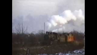 Rahway Valley RR 13 and Caboose 102 Roselle Park 1950s [upl. by Cirenoj85]