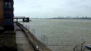 River Thames at Gravesend Kent [upl. by Ahouh]