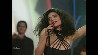 Spain 🇪🇦  Eurovision 1990  Azucar Moreno  Bandido [upl. by Eca]