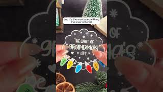 Grandkids Make The Season Bright  Personalized Acrylic Ornament [upl. by Drapehs483]