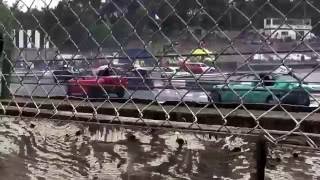 Banger Racing  Ringwood Raceway Matchams 30th May 2016 [upl. by Enrev641]