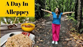 Alleppey Alappuzha Kerala In 1 Day  Beaches  Island Toddy Food And Much More Hindi Vlog [upl. by Aneryc]