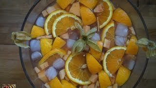 Exotische Sommerbowle alkoholfrei  Rezept und Anleitung [upl. by Zined]