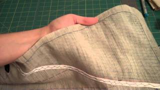 Pad Stitching the Coat Lapel Sewing Tutorial Colette Lady Grey Sew Along with Gertie [upl. by Monica]