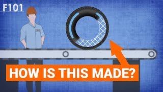 How Is An F1 Tyre Made [upl. by Eirot]