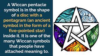 Wiccan Pentacle Meaning Origin and Uses [upl. by Ettenirt]