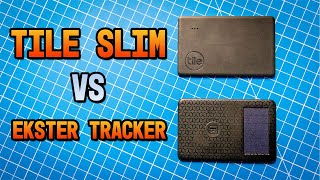 Tile Slim vs Ekster Bluetooth tracker  Which one should you buy [upl. by Checani]