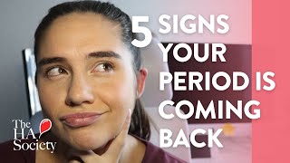 5 Signs That HA Recovery Is Happening hypothalamic amenorrhea [upl. by Giraldo]