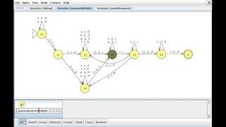 Maquinas de Turing JFLAP Ejercicio 4 [upl. by Atthia]