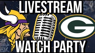 Vikings VS Packers Watch Party [upl. by Aikahs823]