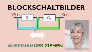 Korrektes quotAuseinanderziehenquot von Blockschaltbildern Vereinfachen von Signalflussplänen [upl. by Jehiel]