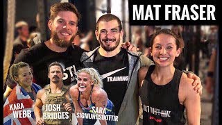 MAT FRASER  NIKE METCON 4 LAUNCH Ft Kara Webb Josh Bridges Sara Sigmundsdottir [upl. by Frederick]