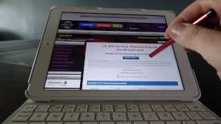 Watch UK TV abroad on iPad using a VPN  UKTV2Ccom [upl. by Flann]