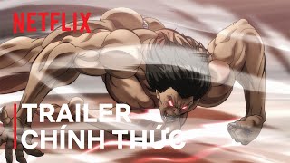 Hanma Baki – mùa 2  Trailer chính thức 2  Netflix [upl. by Saerdna]