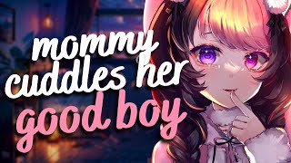 mommy girlfriend cuddles you 💓 F4M soft spoken comfort praise good boy asmr roleplay [upl. by Lyndsey490]